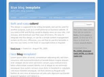 Blue Blog Free CSS Template