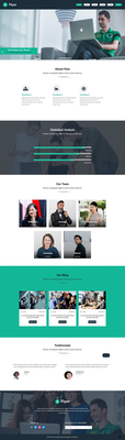 Flyer a Corporate Category Bootstrap Responsive Web Template