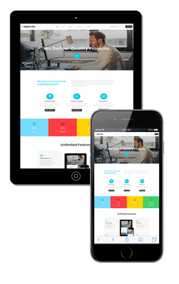 Digital Biz Corporate Category Bootstrap Responsive Web Template