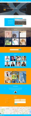 Serenity a Real Estates Category Bootstrap Responsive Web Template
