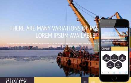 Quality a Industrial Category Flat Bootstrap Responsive Web Template