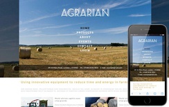 Agrarian a Agriculture Category Flat Bootstrap Responsive Web Template