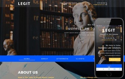 Legit a Corporate Category Bootstrap Responsive Web Template