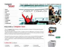 Computer Store Free CSS Template