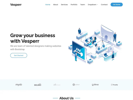 Vesperr - Creative Bootstrap Template | BootstrapMade