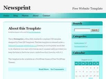 Newsprint Free CSS Template
