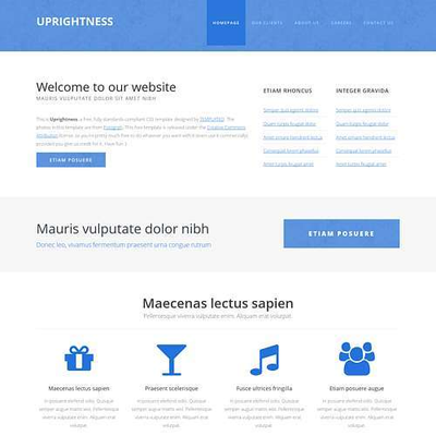 Uprightness:  | TEMPLATED