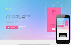 Suthri a Mobile App based Flat Bootstrap Responsive Web Template