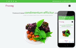 Fruveg a Agriculture Category Flat Bootstrap Responsive Web Template