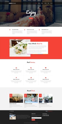 Events Venue a Wedding Category Bootstrap Responsive Web Template