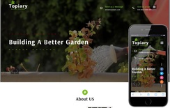 Topiary an Exterior Design Category Bootstrap Responsive Web Template