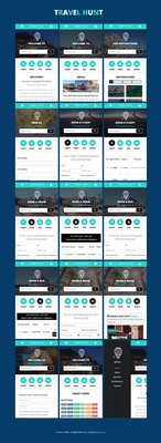 Travel Hunt a Mobile App Flat Bootstrap Responsive Web Template