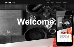 Houms Food a Food Category Flat Bootstrap Responsive Web Template
