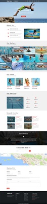 Swim Care a Sports Category Flat Bootstrap Responsive Web Template