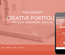 Creativo a Corporate portfolio Flat Responsive web template