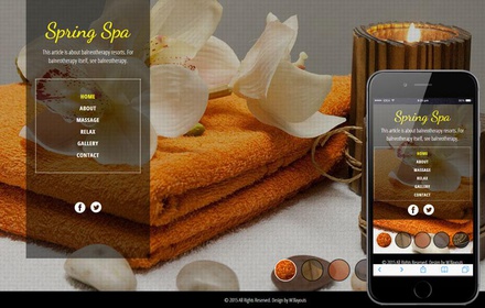 Spa Salon a Beauty and Spa Flat Bootstrap Responsive Web Template