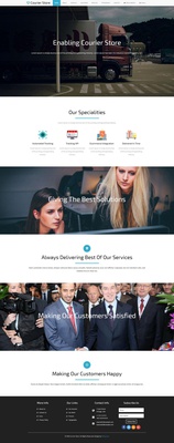 Courier Store a Corporate Business Bootstrap Responsive Web Template