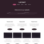 Lambent: CSS Templates | TEMPLATED