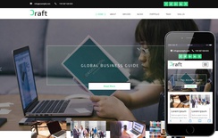 Craft a Corporate Category Flat Bootstrap Responsive Web Template