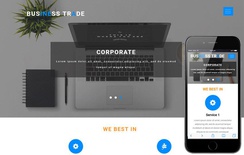 Business Trade a Corporate Business Flat Bootstrap Responsive Web Template