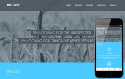 BluEasy a Corporate portfolio Flat Bootstrap Responsive web template