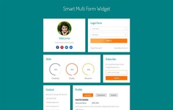 Smart Multi Form Widget Flat Responsive Widget Template
