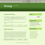 Firming:  | TEMPLATED