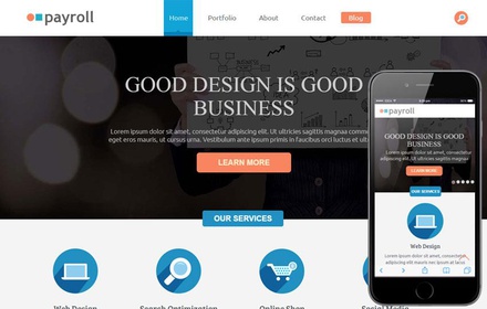 Payroll a Corporate Category Flat Bootstrap Responsive Web Template