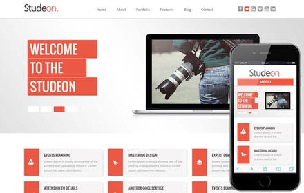Studeon a Corporate Business Flat Bootstrap Responsive Web Template