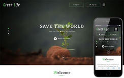 Green Life Agriculture Category Bootstrap Responsive Web Template