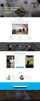 Consult Pro Corporate Category Bootstrap Responsive Web Template