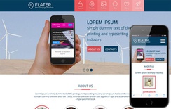 Flater a Single Page Multipurpose Flat Bootstrap Responsive web template