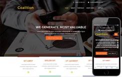 Coalition a Corporate Business Flat Bootstrap Responsive Web Template