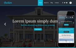 Auction a Real Estate Category Flat Bootstrap Responsive Web Template