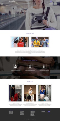 Prestyle a Fashion Category Flat Bootstrap Responsive  Web Template
