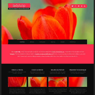 LadyTulip: CSS Templates | TEMPLATED