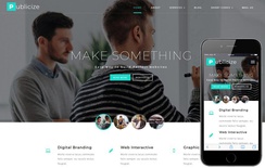 Publicize a Corporate Category Bootstrap Responsive Web Template