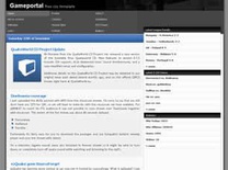 Gameportal Free CSS Template