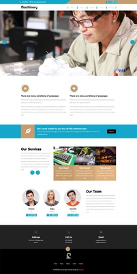 Machinery A Industrial Category Flat Bootstrap Responsive Web Template