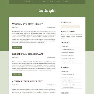 Forthright:  | TEMPLATED