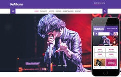My Albums a Entertainment Category Flat Bootstrap Responsive web template