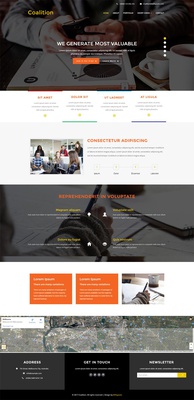 Coalition a Corporate Business Flat Bootstrap Responsive Web Template