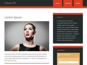 Fahsion 59 Free CSS Template