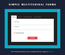 Simple Multitudinal Forms a Flat Responsive Widget Template
