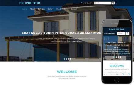 Proprietor a Real Estate Category Bootstrap Responsive Web Template