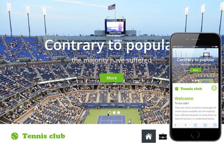 Tennis a Sports Category Flat Bootstrap Responsive Web Template