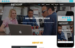 Eazycorp a Corporate Category Bootstrap Responsive Web Template