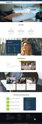 Bettering Education Category Bootstrap Responsive Web Template