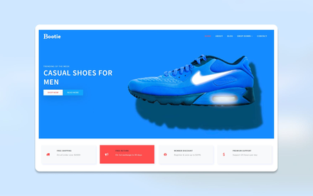 Bootie E commerce Bootstrap Responsive Web Template