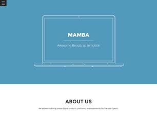 Mamba Free CSS Template